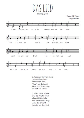 Ludwig Spohr - Das Lied